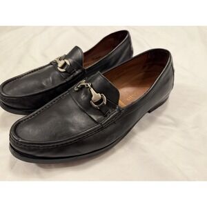 Allen Edmonds Arezzo Horse Bit Loafers Black Leather Shoes Men's Size 11 EEE